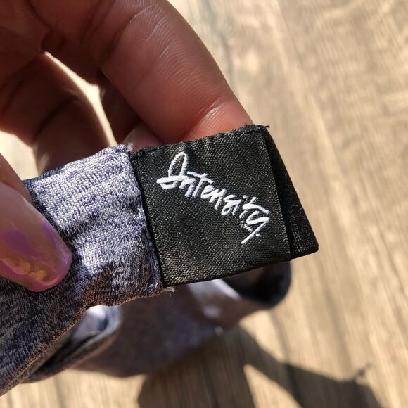 2/$20 Intensity Dri Wide Headband Nav Blue Heather - Picture 4 of 5